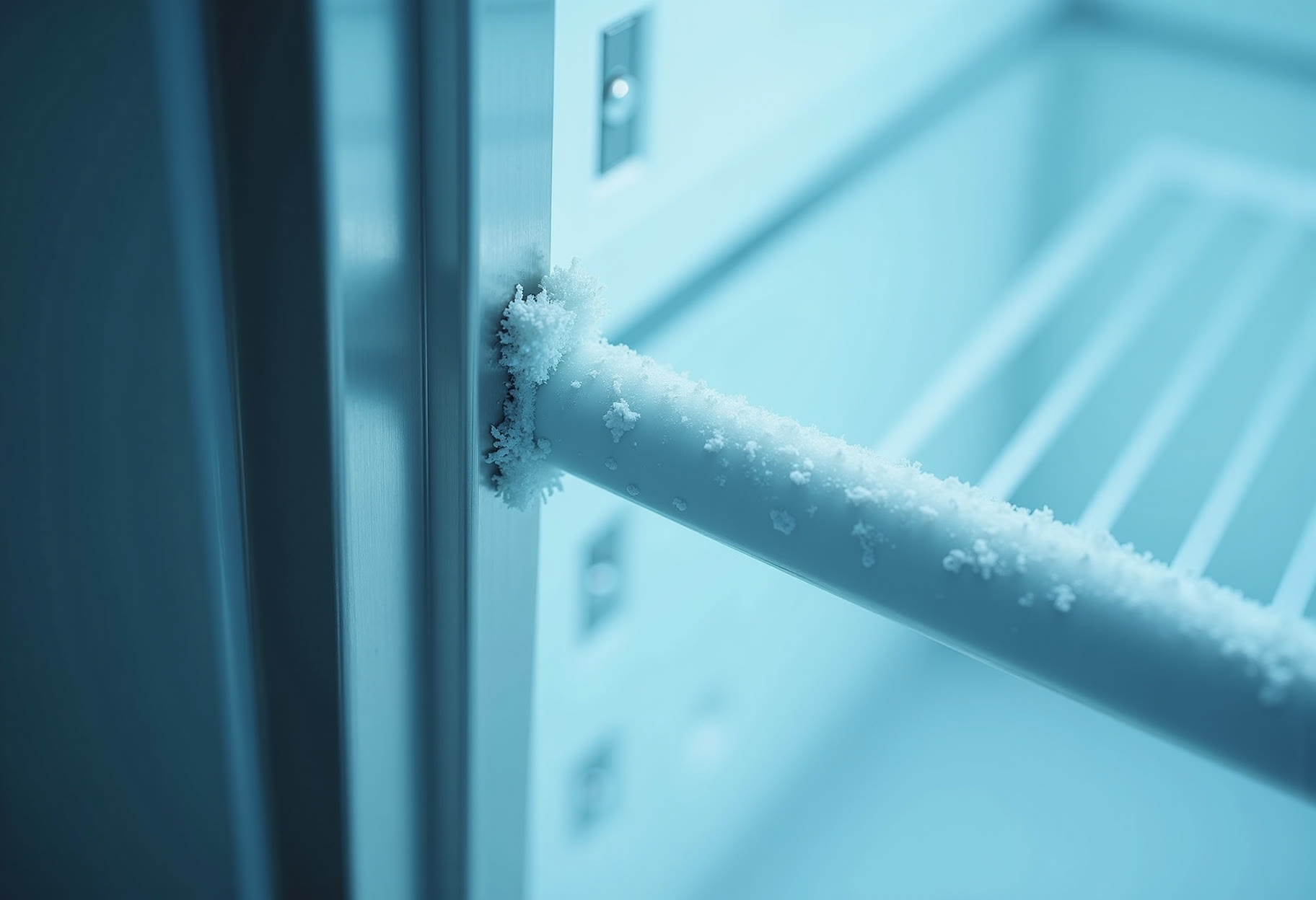 Freezer gasket, checked for seal
